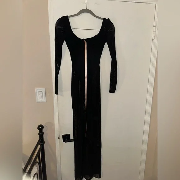 long bat sleeve dress Black bat sleeve dress